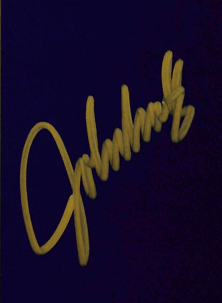 John Smoltz HOF Signed/Autographed 2012 Braves HOF Program JSA 213854
