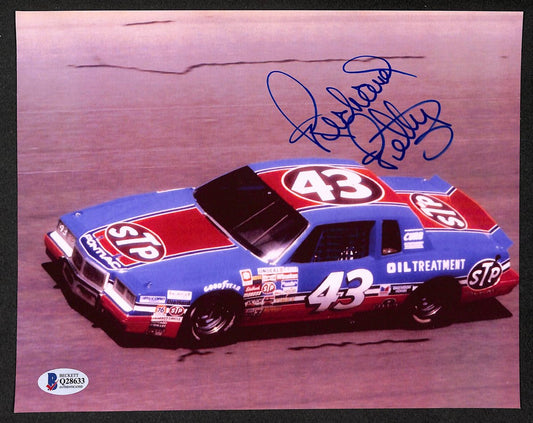 Richard Petty Signed/Autographed 8x10 Photo NASCAR BAS 213829