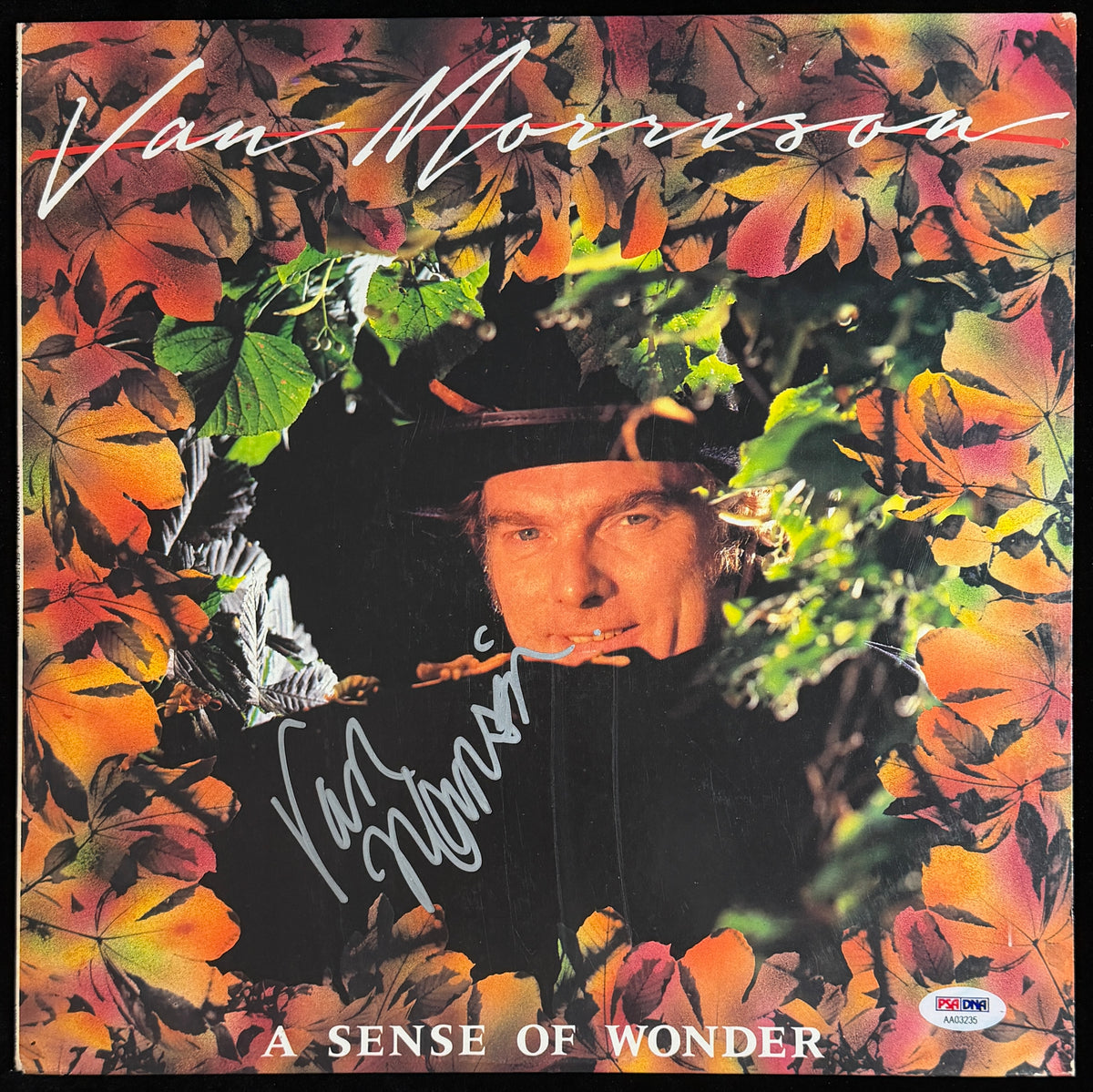 Van Morrison Signed/Autographed A Sense of Wonder Album LP Vinyl PSA/DNA 211371