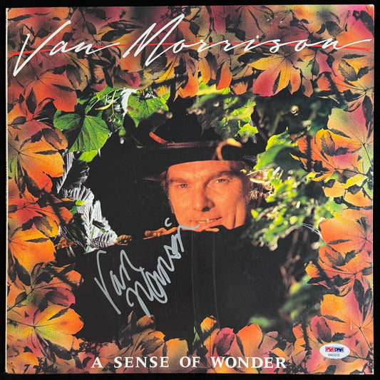Van Morrison Signed/Autographed A Sense of Wonder Album LP Vinyl PSA/DNA 211371