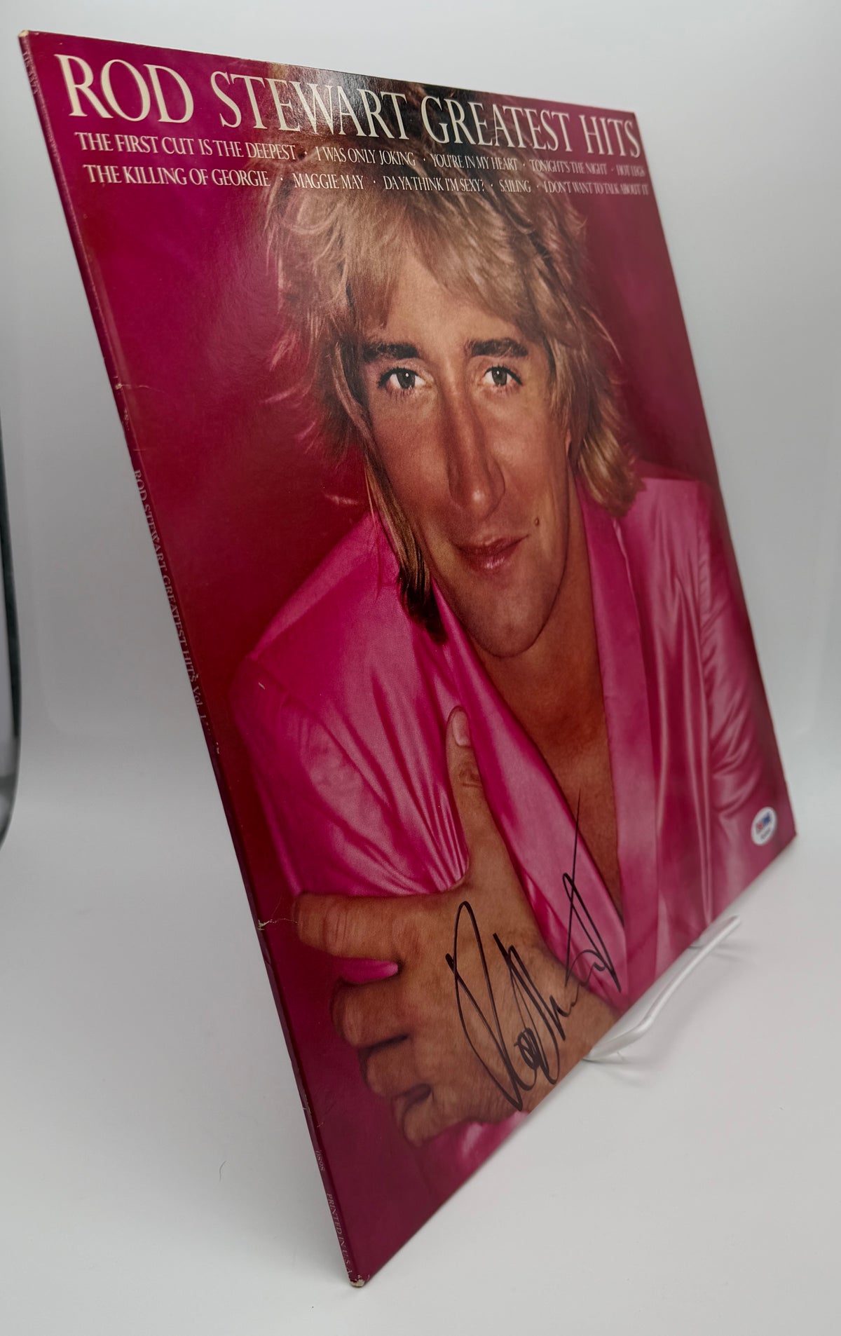 Rod Stewart Signed/Autographed Greatest Hits Album LP Vinyl PSA/DNA 211369