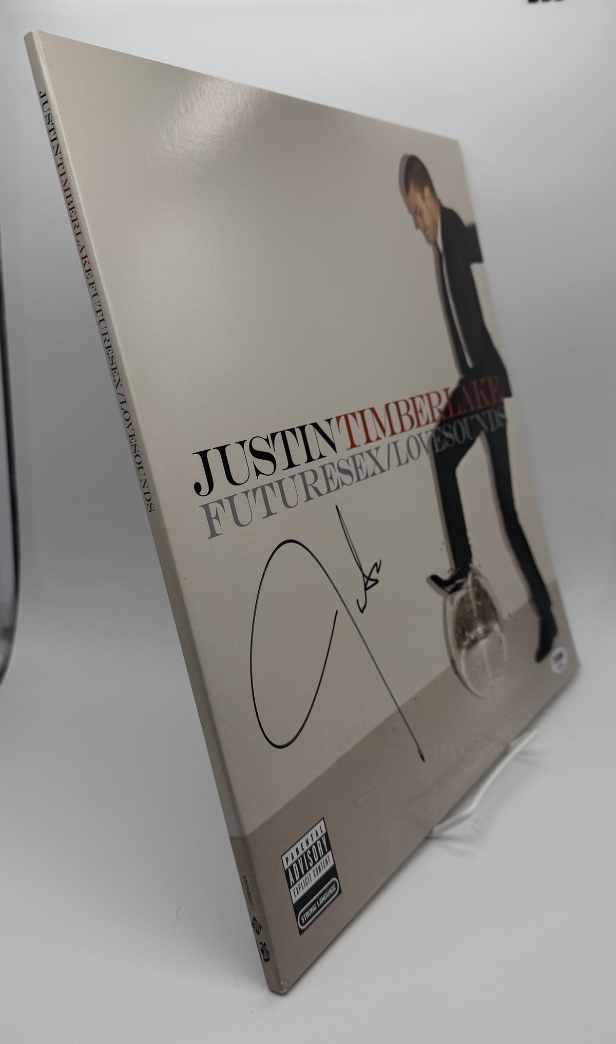 Justin Timberlake Signed/Auto Futuresex/Lovesound Album LP Vinyl PSA/DNA 211367