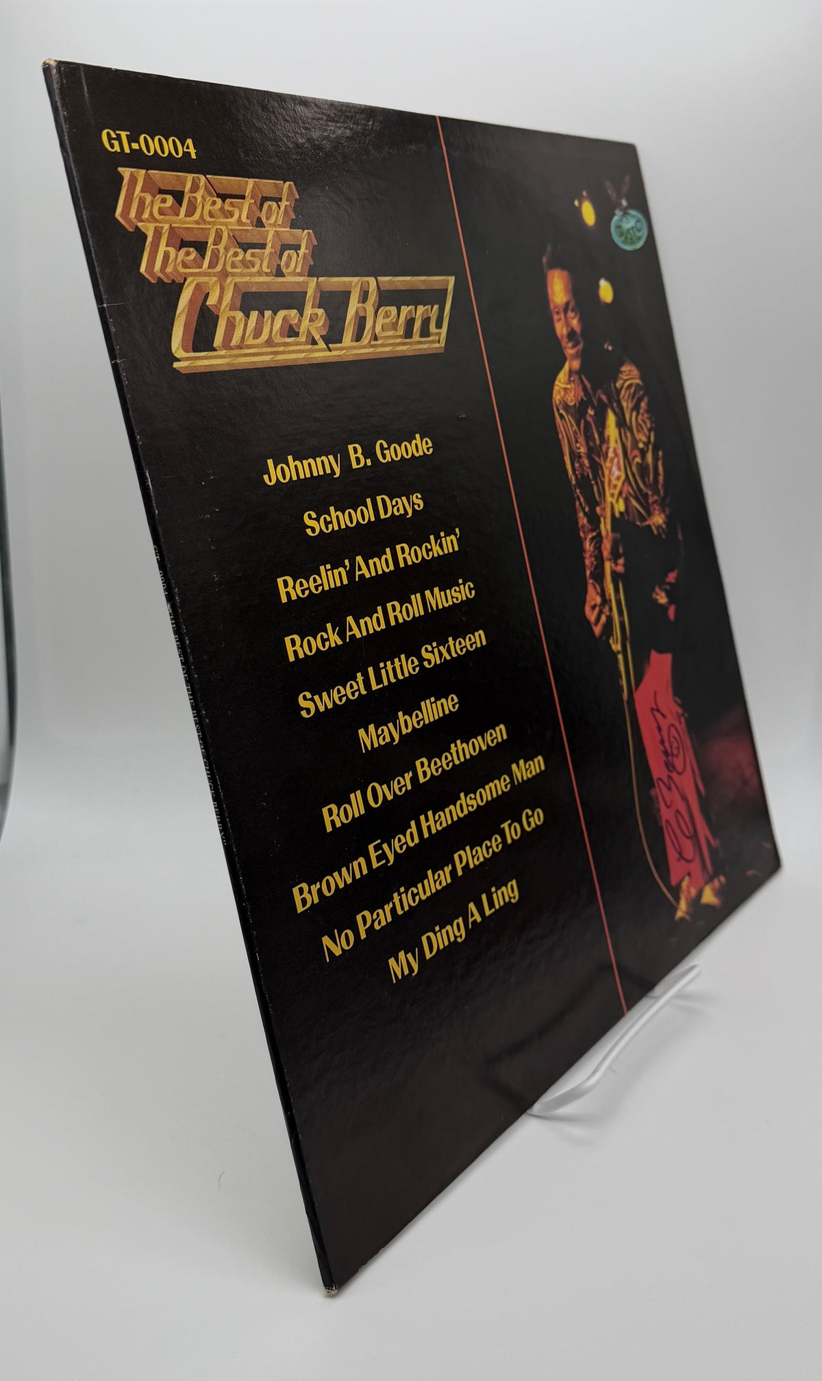 Chuck Berry Signed/Autographed The Best of Album LP Vinyl JSA 211361