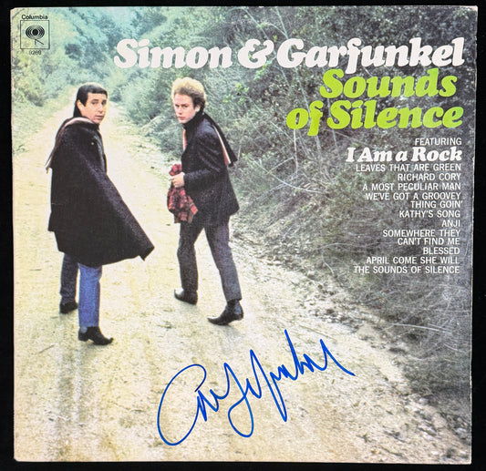 Art Garfunkel Signed Simon & Garfunkel Sounds of Silence LP Vinyl JSA 211358
