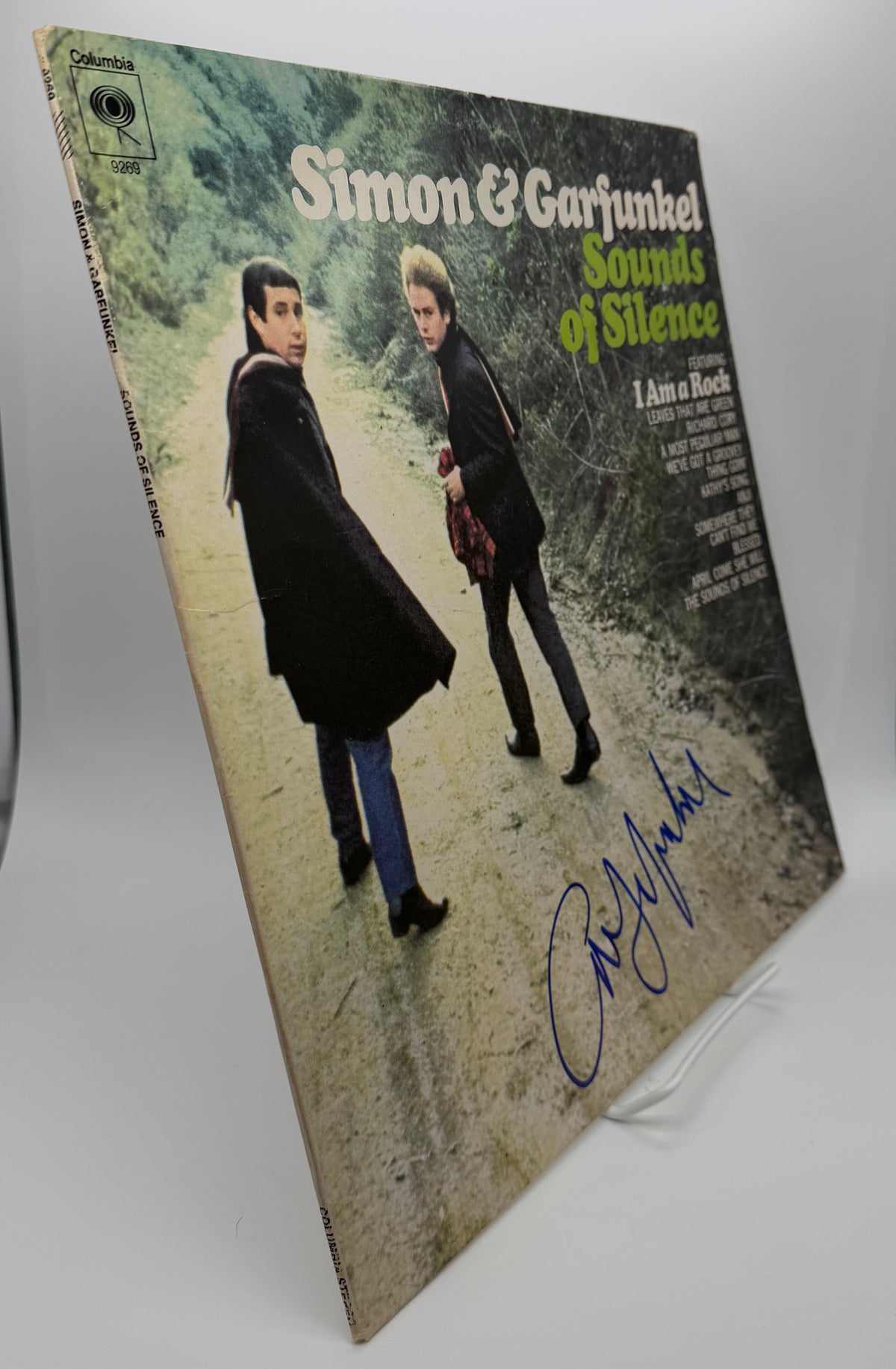 Art Garfunkel Signed Simon & Garfunkel Sounds of Silence LP Vinyl JSA 211358