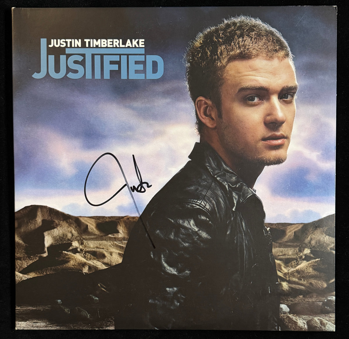 Justin Timberlake Signed/Autographed Justified Album LP Vinyl JSA 211354