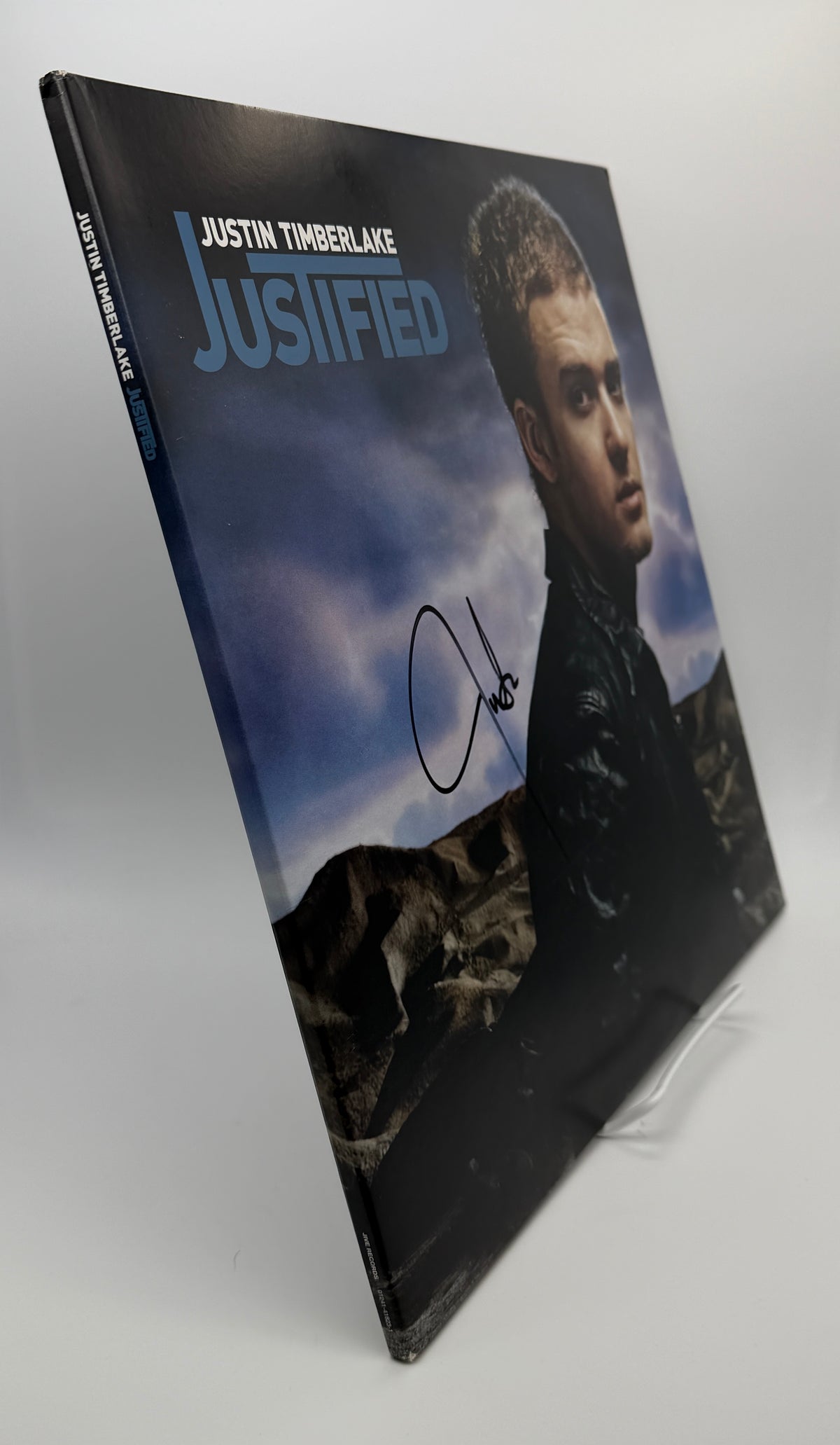 Justin Timberlake Signed/Autographed Justified Album LP Vinyl JSA 211354