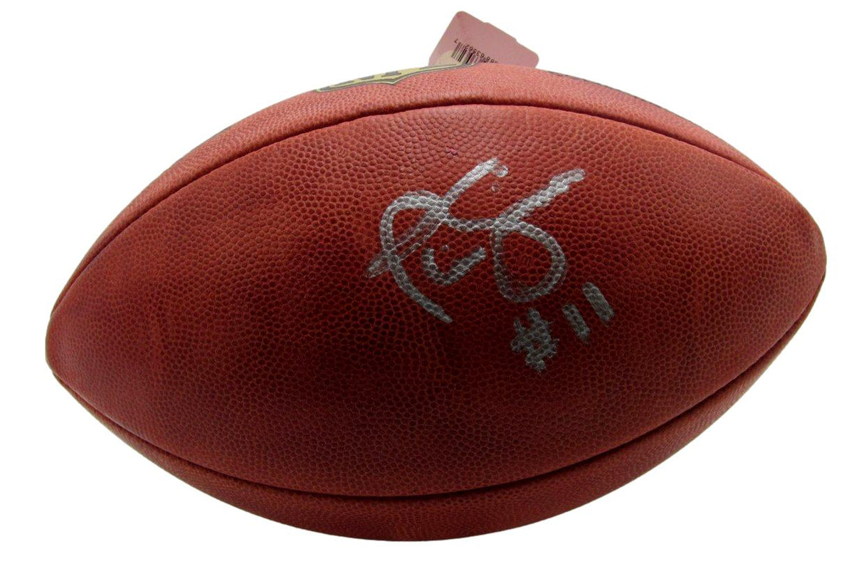 Phil Simms Signed/Auto Wilson NFL "The Duke" Football NY Giants JSA  XHC160