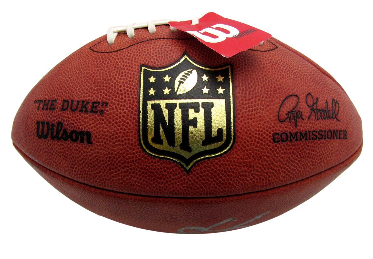 Phil Simms Signed/Auto Wilson NFL "The Duke" Football NY Giants JSA  XHC160