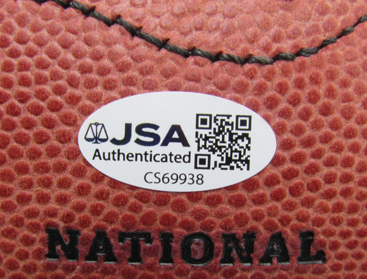Phil Simms Signed/Auto Wilson NFL "The Duke" Football NY Giants JSA  XHC160