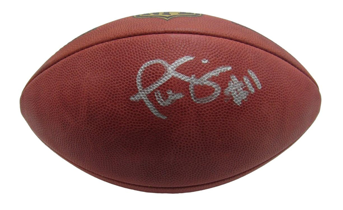 Phil Simms Signed/Auto Wilson NFL "The Duke" Football NY Giants JSA  XHC161