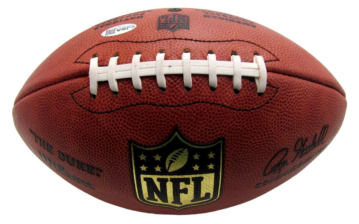 Phil Simms Signed/Auto Wilson NFL "The Duke" Football NY Giants JSA  XHC161