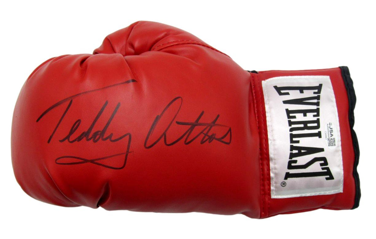 Teddy Atlas Signed/Autographed Red Everlast Left Boxing Glove JSA XHC165
