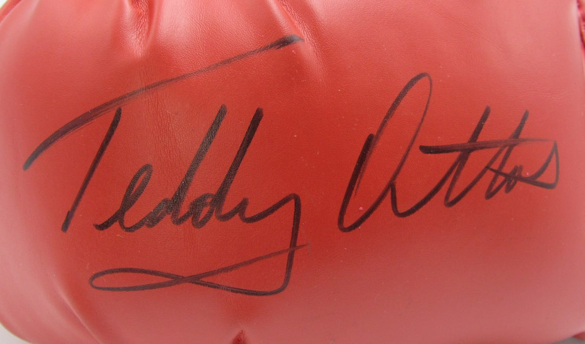 Teddy Atlas Signed/Autographed Red Everlast Left Boxing Glove JSA XHC165