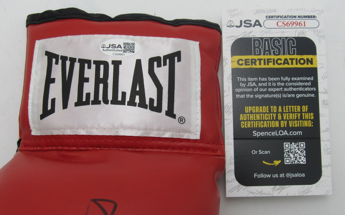 Teddy Atlas Signed/Autographed Red Everlast Left Boxing Glove JSA XHC165