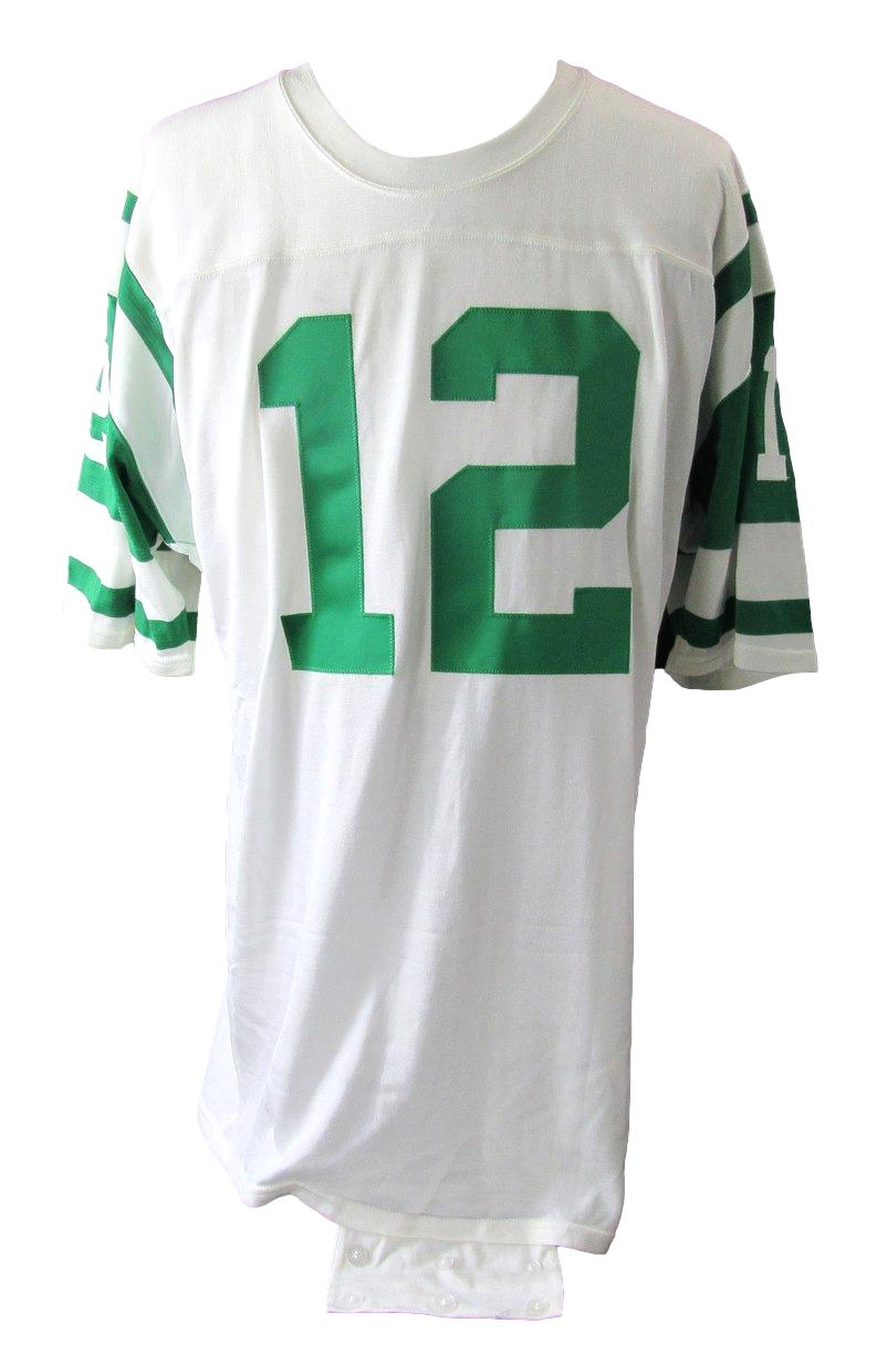 Joe Namath Signed/Inscr Mitchell & Ness Football Jersey w/ Crotch Strap Jets JSA