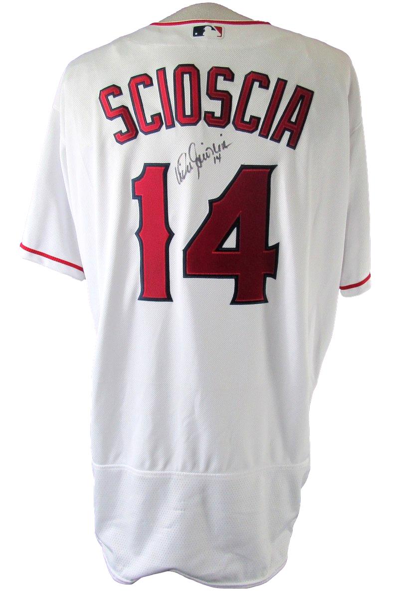 Mike Scioscia Signed/Auto Majestic Authentic Baseball Jersey Angels JSA XHC173
