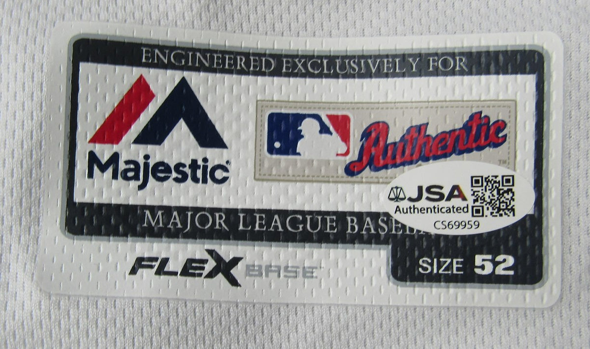 Mike Scioscia Signed/Auto Majestic Authentic Baseball Jersey Angels JSA XHC173