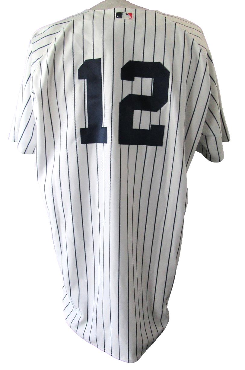 Alfonso Soriano Signed/Auto Russell Authentic Baseball Jersey Yankees JSA XHC174