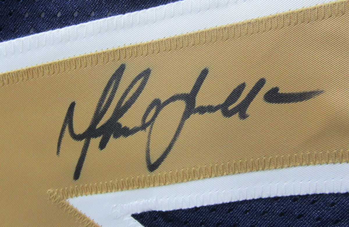 Marshall Faulk HOF Signed/Auto Reebok On Field Football Jersey Rams JSA XHC176