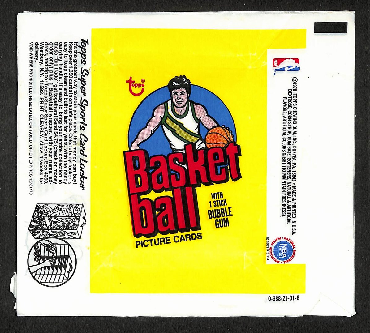 Lot of (27) 1978-1979 Topps NBA Basketball Wax Pack Wrappers Abdul-Jabbar 211392