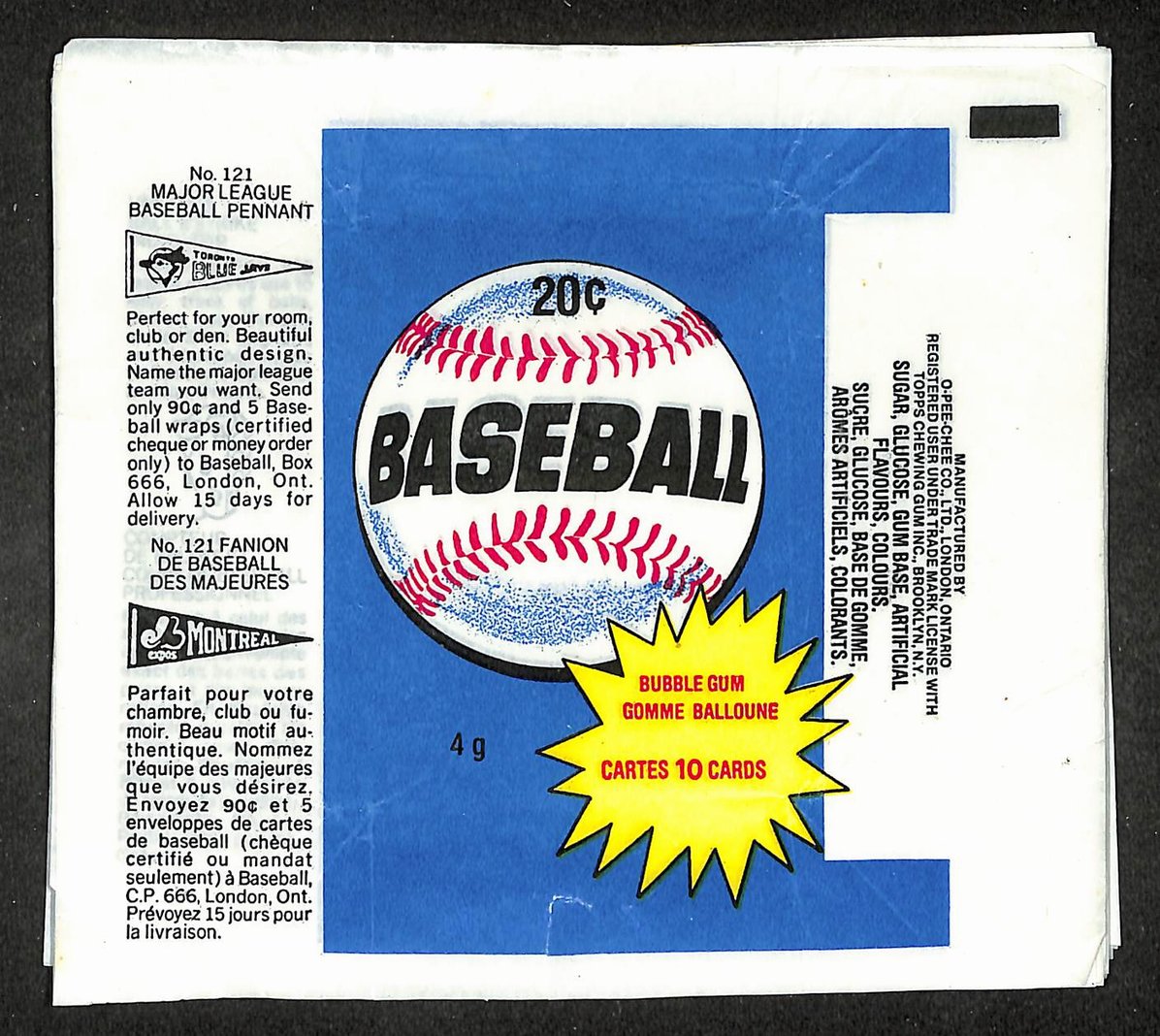 Lot of (30) 1980 O-Pee-Chee OPC MLB Baseball Wax Pack Wrappers Nolan Ryan 211400