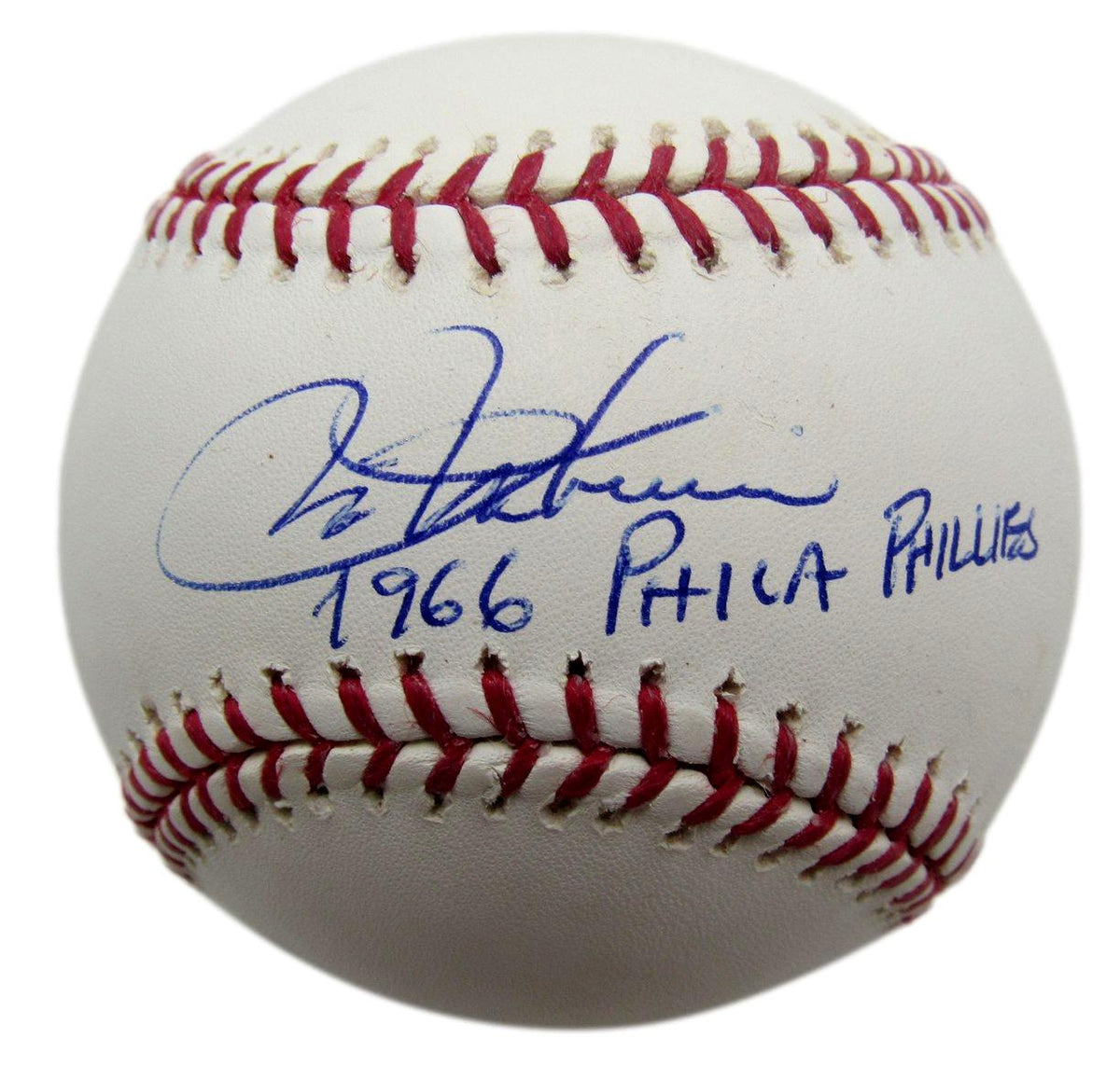 Joe Verbanis Signed/Inscribed OML Baseball Philadelphia Phillies JSA 212637