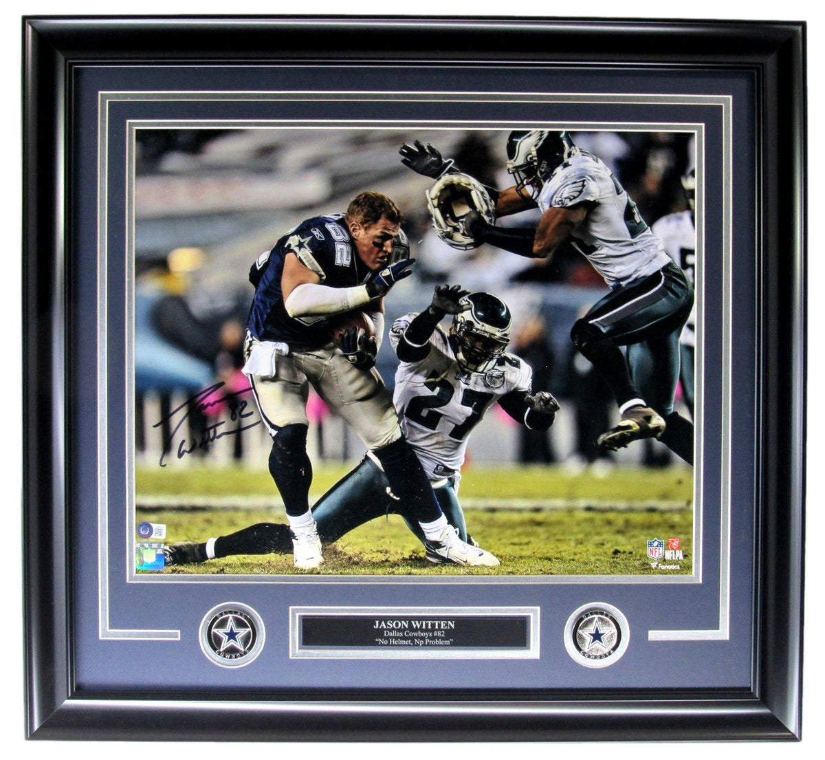 Jason Witten Signed/Auto & Framed 16x20 Photo Cowboys BAS 213399