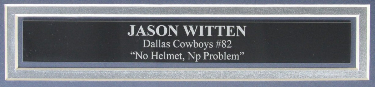 Jason Witten Signed/Auto & Framed 16x20 Photo Cowboys BAS 213399
