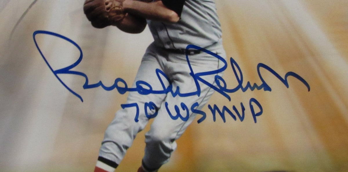 Brooks Robinson HOF Signed & Insc "70 WS MVP" 16x20 Photo Orioles JSA 213407