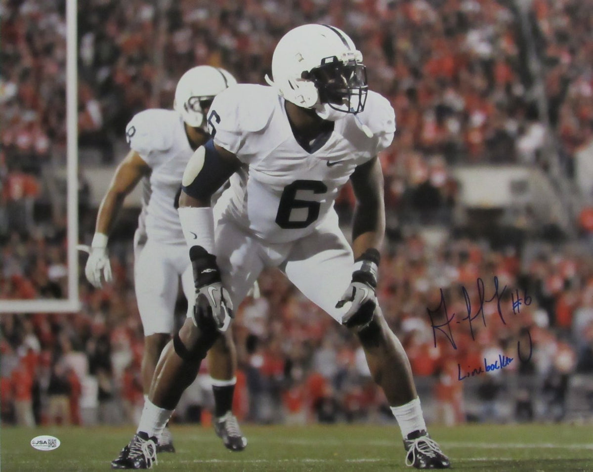 Gerald Hodges Signed/Autographed 16x20 Photo Penn State Linebacker U JSA 213412