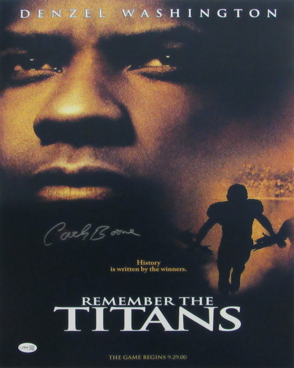 Herman "Coach" Boone Signed 16x20 Photo Remember the Titans JSA 213414