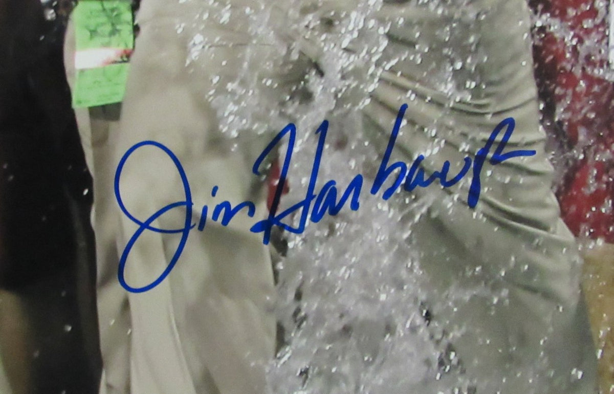 Jim Harbaugh Signed/Autographed 16x20 Photo Stanford JSA 213417