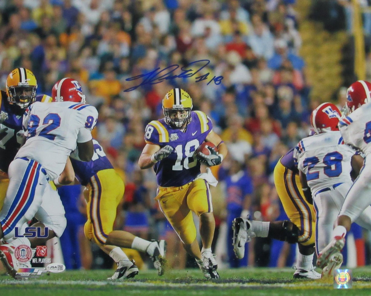 Jacob Hester Signed/Autographed 16x20 Photo LSU JSA 213423