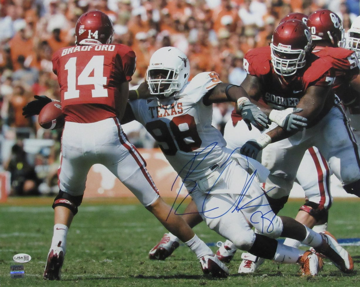 Brian Orakpo Signed/Autographed 16x20 Photo Texas JSA 213426
