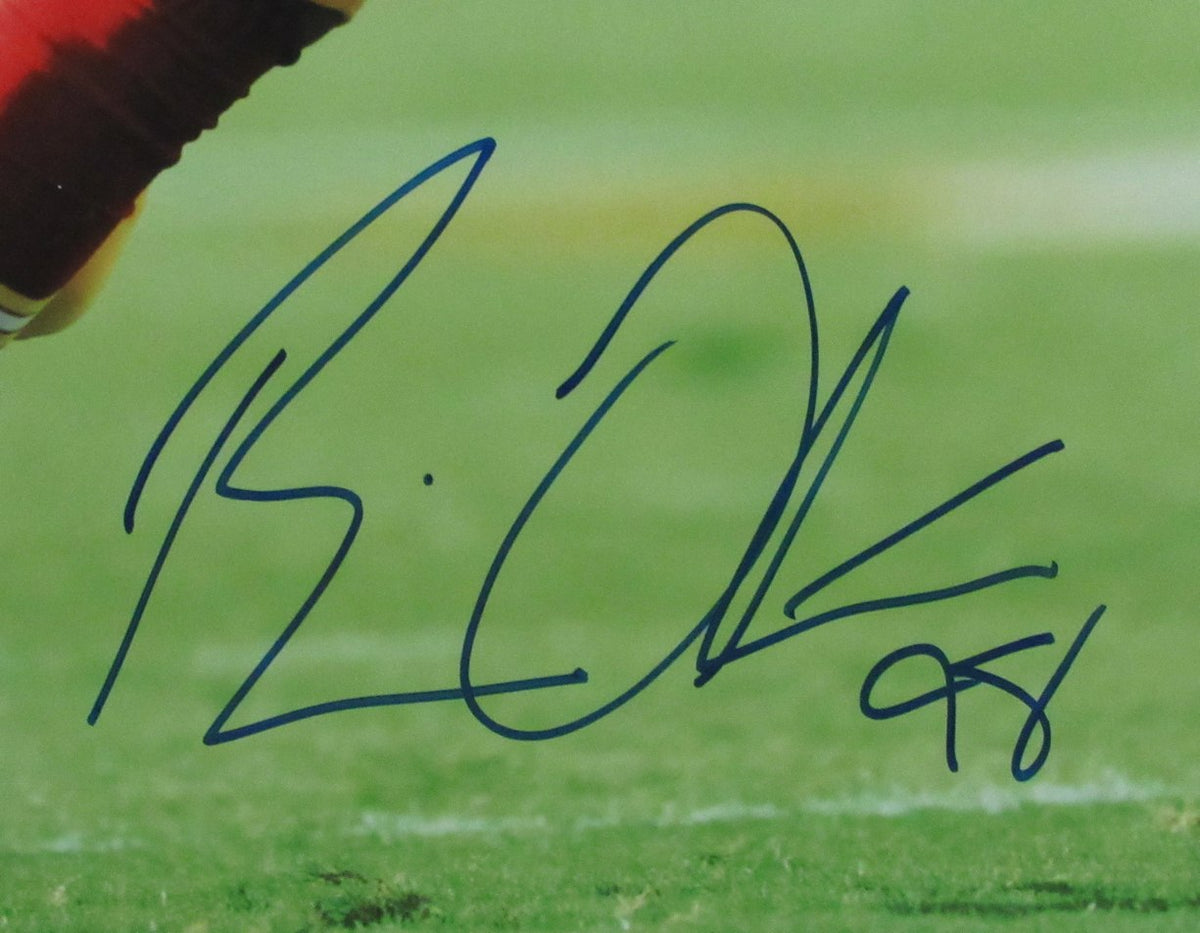 Brian Orakpo Signed/Autographed 16x20 Photo Redskins JSA 213427
