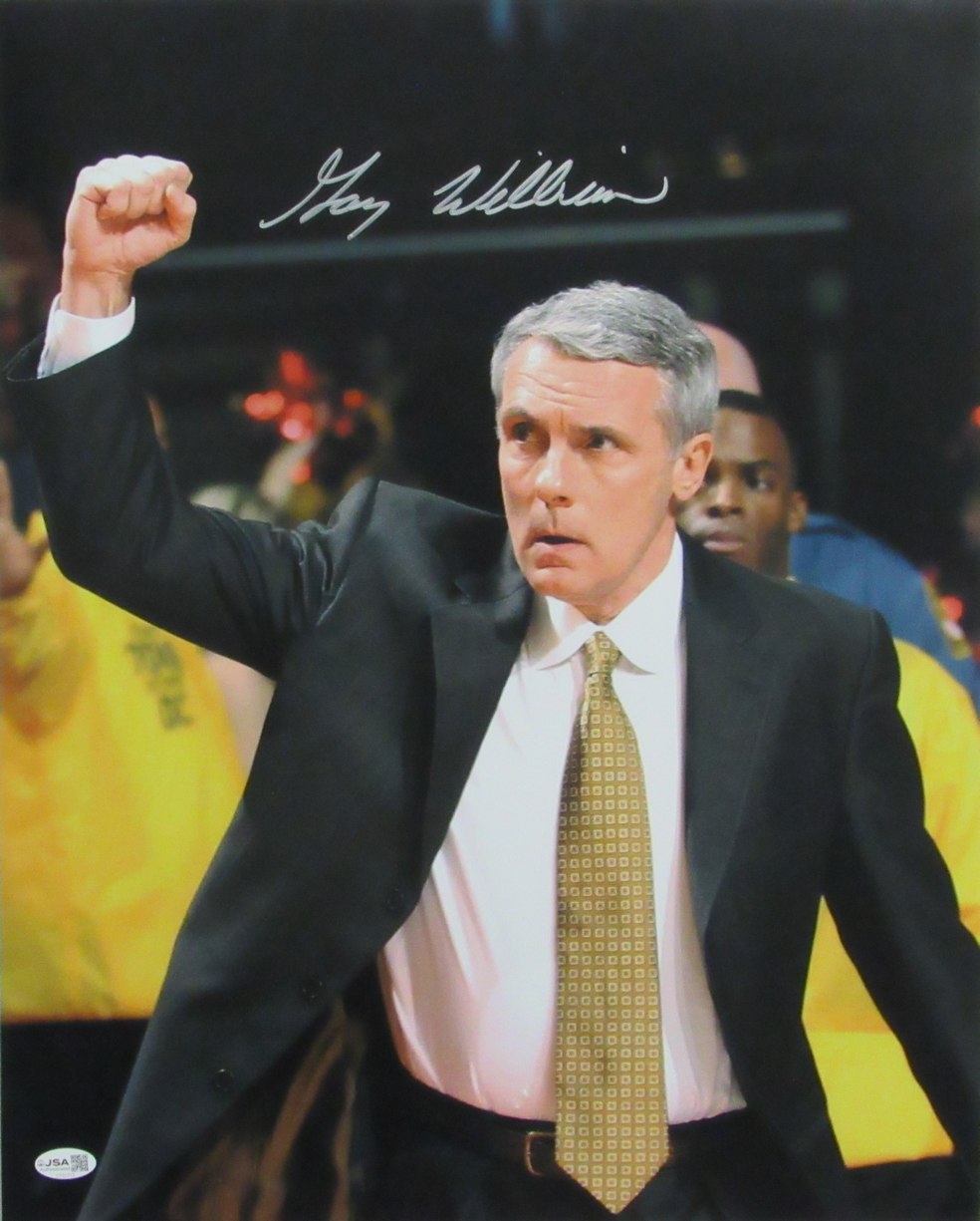 Gary Williams Signed/Autographed 16x20 Photo Maryland JSA 213433