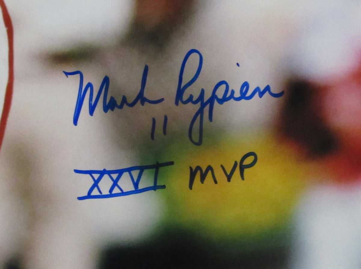 Mark Rypien Signed & Insc "XXVI MVP" 16x20 Photo Redskins JSA 213437