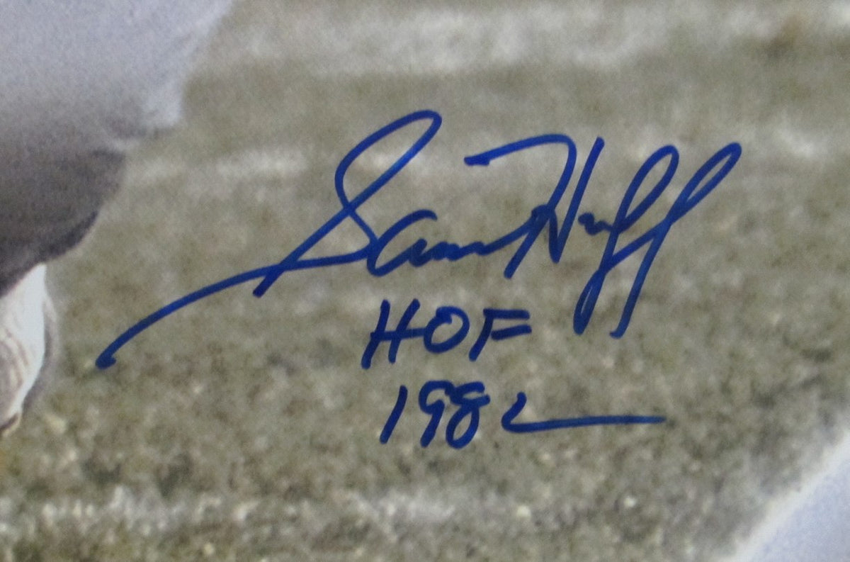 Sam Huff HOF Signed/Autographed 16x20 Photo Giants JSA 213445
