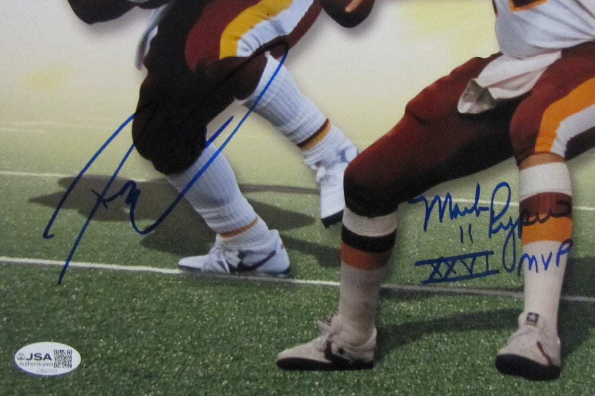 Ervins Rypien & Clark Signed/Autographed 16x20 Photo Redskins JSA 213449
