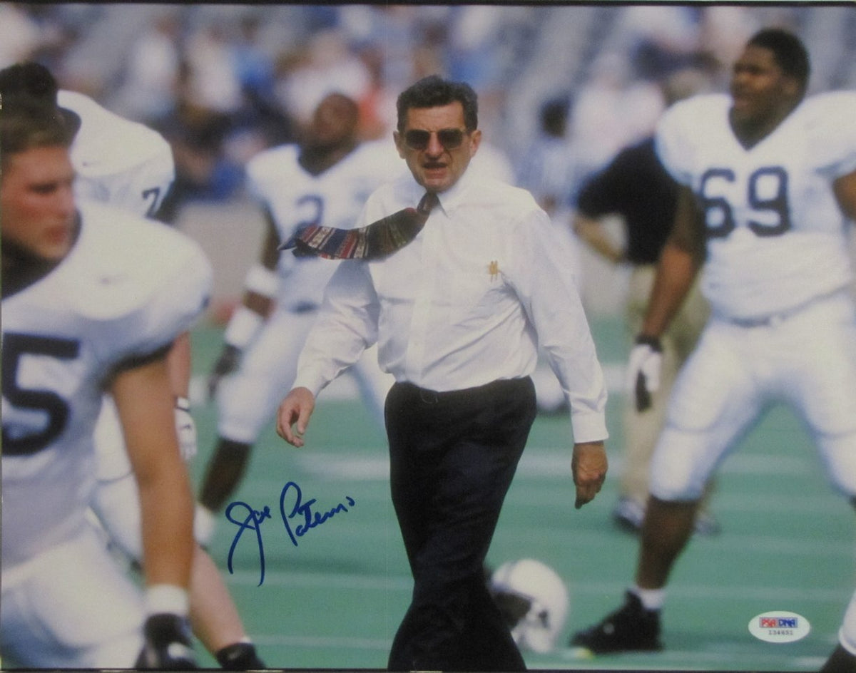 Joe Paterno Signed/Autographed 11x14 Photo Penn State PSA 213456