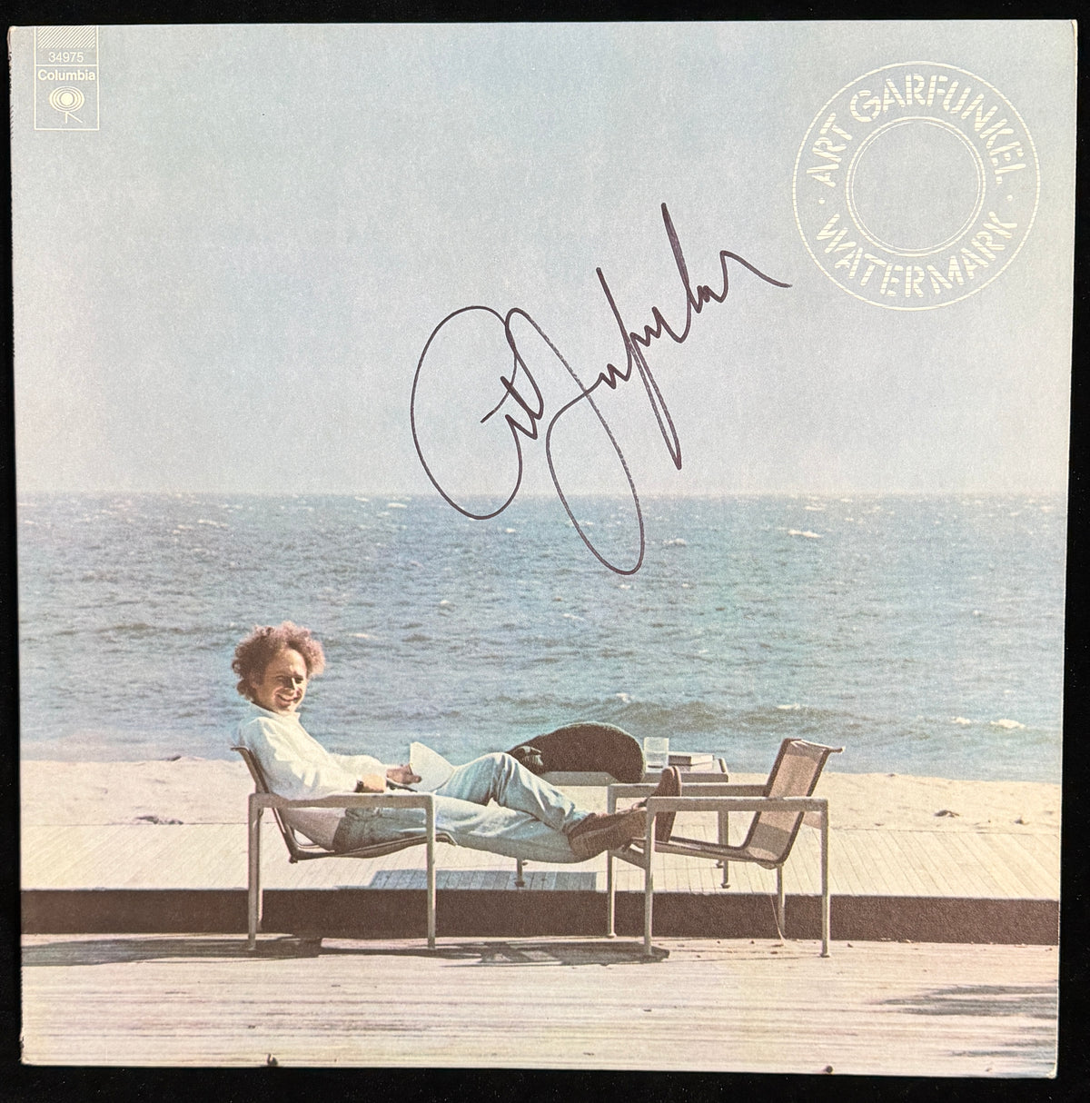 Art Garfunkel Signed/Autographed Watermark LP Vinyl JSA 213863