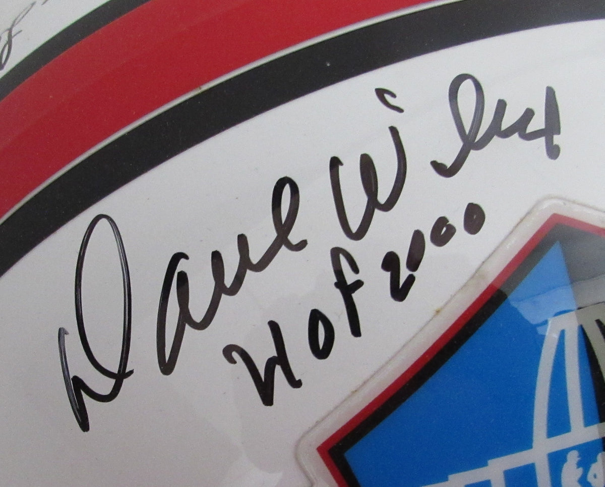 NFL Hall of Famers Multi-Signed (15) Full Size Replica Football Helmet 213069