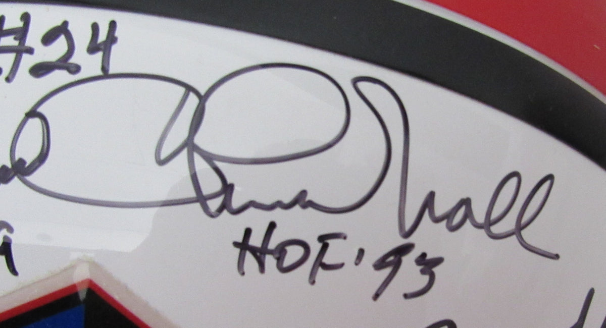 NFL Hall of Famers Multi-Signed (24) Full Size Replica Football Helmet 213070