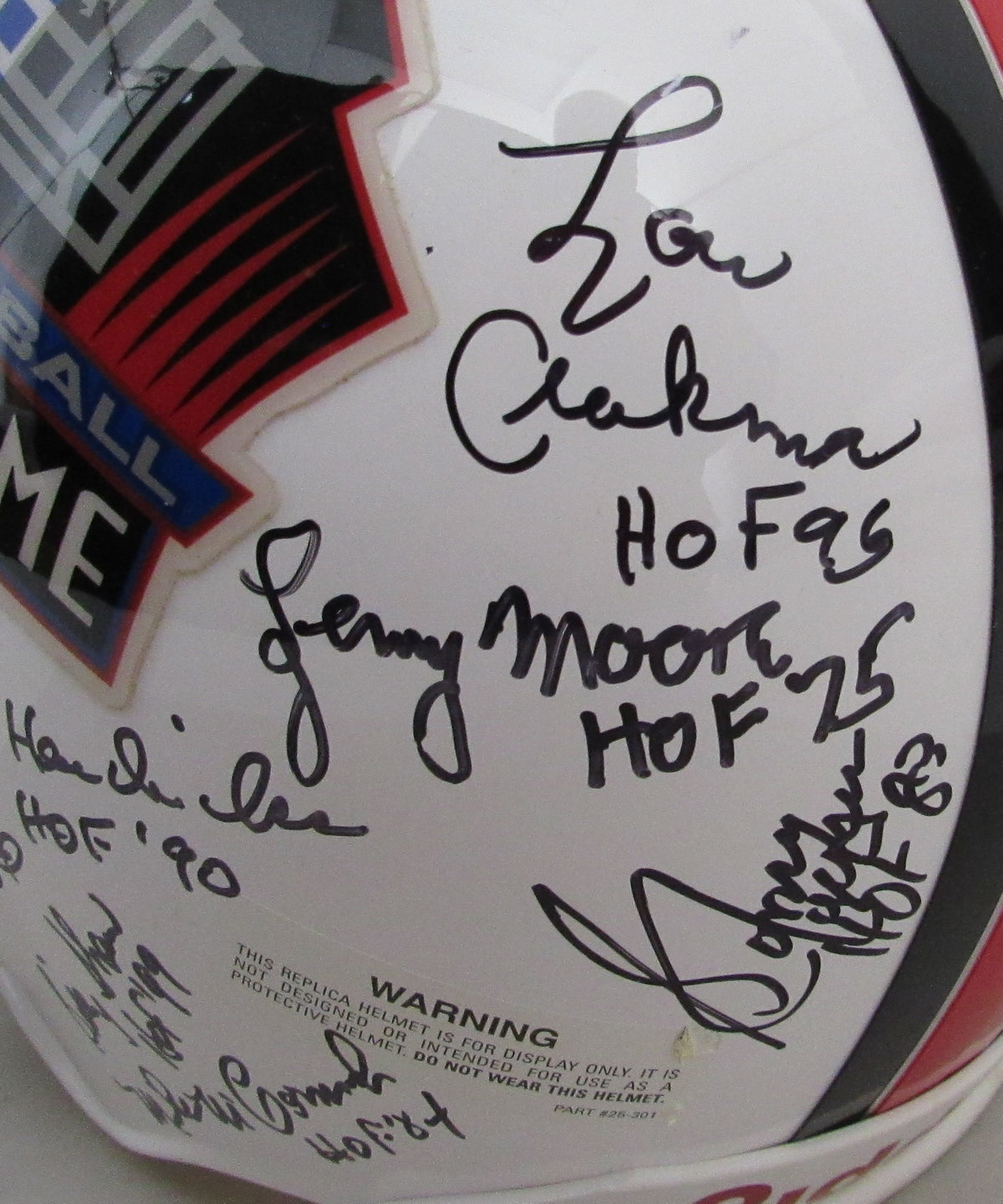 NFL Hall of Famers Multi-Signed (23) Full Size Replica Football Helmet 213072
