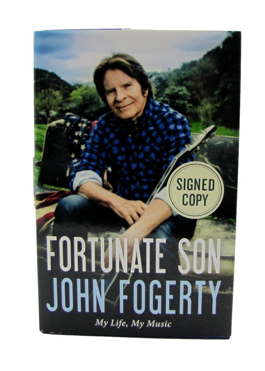 John Fogerty Signed/Autographed Fortune Son Book BAS BA213457