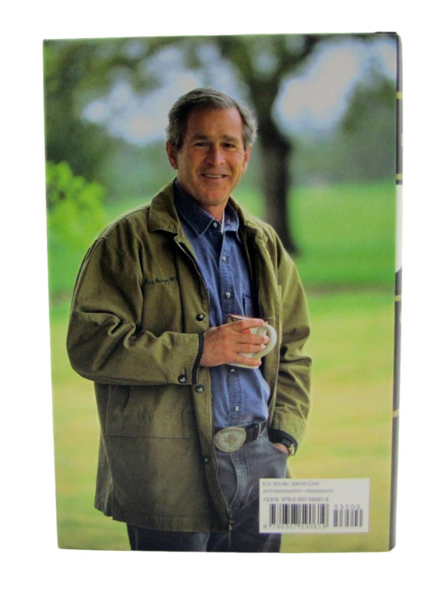 George W. Bush Signed/Autographed Decision Points Book PSA BA213460