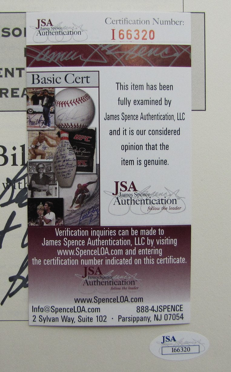 Bill Russell HOF Signed/Autographed Russell Rules Book JSA BA213461