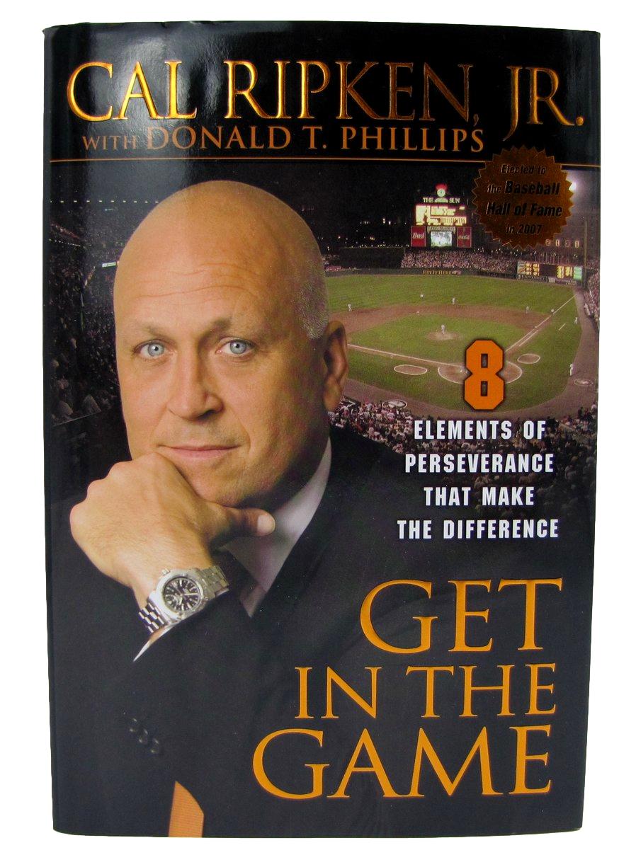 Cal Ripken Jr HOF Signed/Autographed Get in the Game Book JSA BA213463
