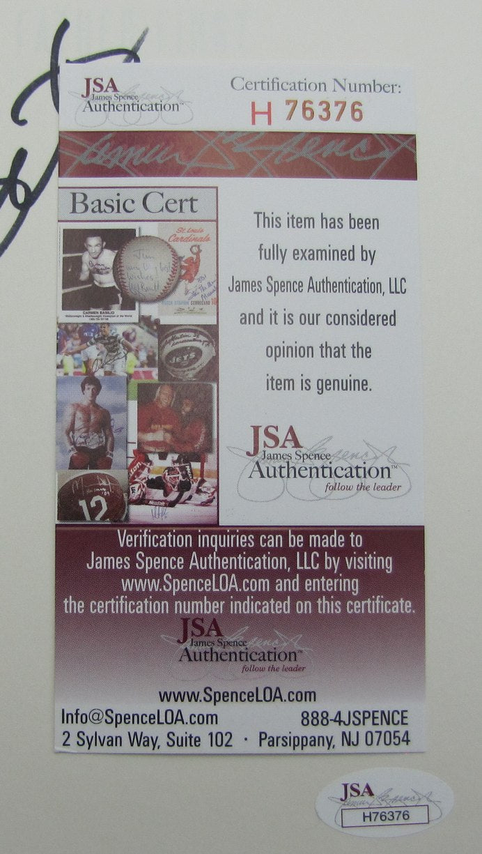 Dwayne Wade HOF Signed/Autographed A Father First Book JSA BA213467